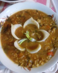 سوپ پای مرغ