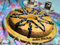 کیک قهوه و دارچین