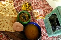 گوشت ولوبیا