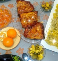 فیله ماهی گریل شده