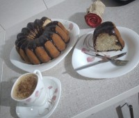 کیک اسفنجی ساده