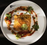 نخود پلو با مرغ