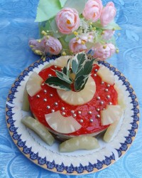 چیز کیک آناناس