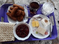 صبحانه ساده روز تعطیلی ?