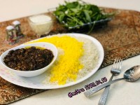 خورشت بادمجان با رب انار