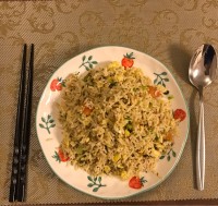 برنج سرخ شده با تخم مرغ