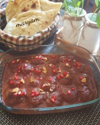 کوفته انار و گردو