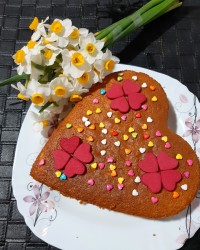 کیک اسفنجی موزی