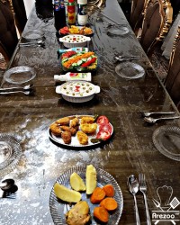 شام در کنار خانواده