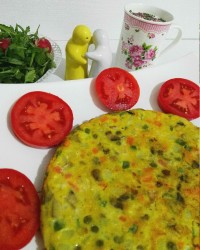 کوکو سیب زمینی پیتزایی