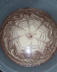 کیک زبرا (دو رنگ)