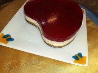 چیز کیک خوش مزه من برای اولین بار