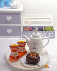 کاپ کیک شکلاتی