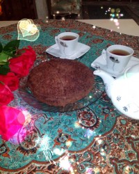 کیک ساده برای عصرونه چهارشنبه مون?