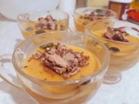 پودینگ کدو حلوایی با نشاسته با دستور خوب مامان آقا کیارش