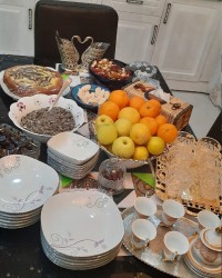 تدارکات من واسه مهمونی