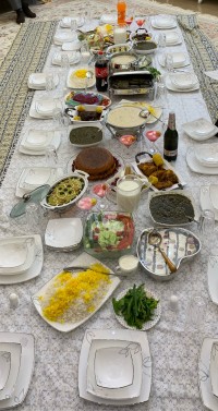 پذیرایی از خانواده همسر