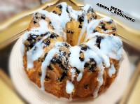 کیک نارگیلی با سس نارگیلی