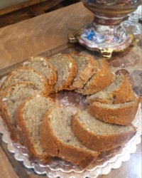 کیک نسکافه و گردو