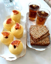 کاپ کیک پرتقالی