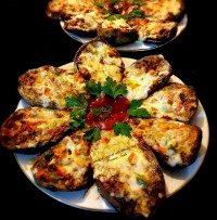 بادمجان شکم پر مازندرانی