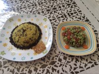 عدس پلوی خوشمزه
