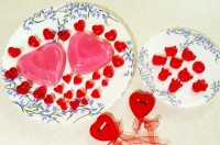 پاستیل و ژله من با تم ولنتاین