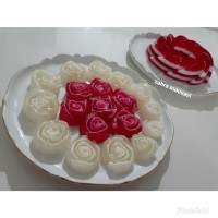 ژله فرفره ای یا رولتی