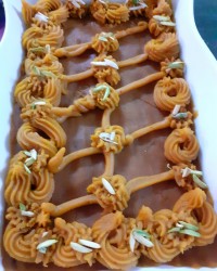 حلوای زعفرانی .برای احسان پدر عزیزم