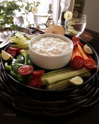 بشقاب سبزیجات