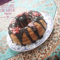 کیک سیب و هویج