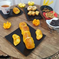 شیرینی دانمارکی بیسکویت کرم دار