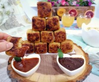 اسلایس مرغ مکعبی