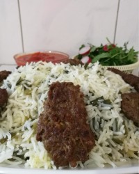 کته پیازچه با آناناس