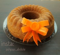 کیک هویج و گردو