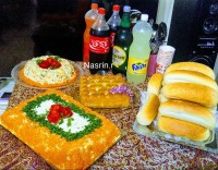 میز تولد خواهرزاده ام