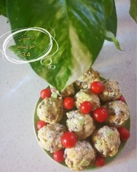 لقمه های دویماج با پنیر ساده