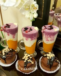 عصرونه امروزم برای مهمونام