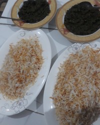 سبزی پلو افغانی