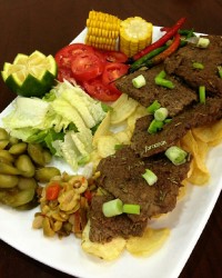 استیک راسته کبابی