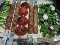 کباب کوبیده بوقلمون