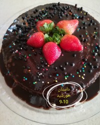 کیک چای (کاکائویی)