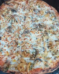 پیتزامرغ وقارچ