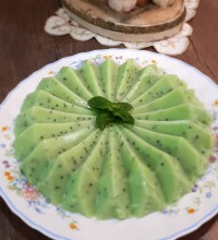 دسر کیوی و نعناع