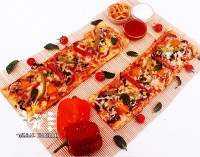 پیتزا با خمیر ده دقیقه ای