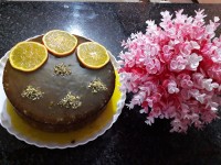 کیک شیفون پرتقالی