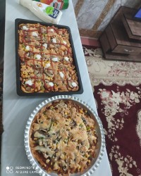 اینم پیتزای مرغ من