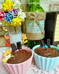 پودینگ رژیمی کاکائویی