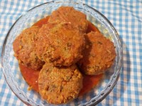 کوفته ناهار امروزمون بسی خوشمزه جاتون خالی دوستان