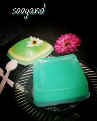 ژله بستنی بلوبری